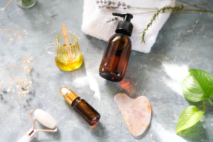 Aceites faciales para cuidado de piel
