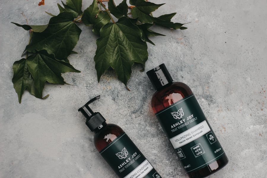 Champú volumizador natural para cabello dañado