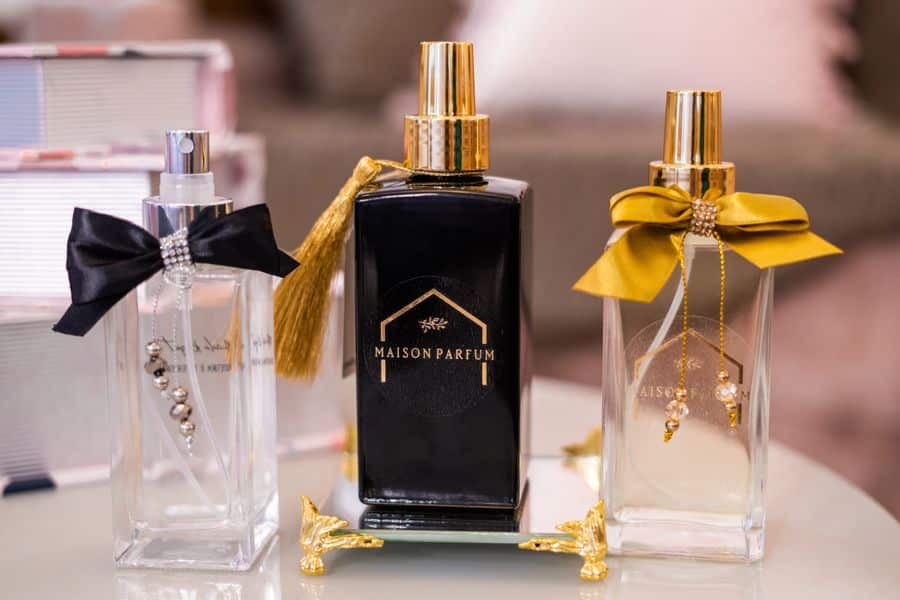 Perfumes de lujo en familia aromática