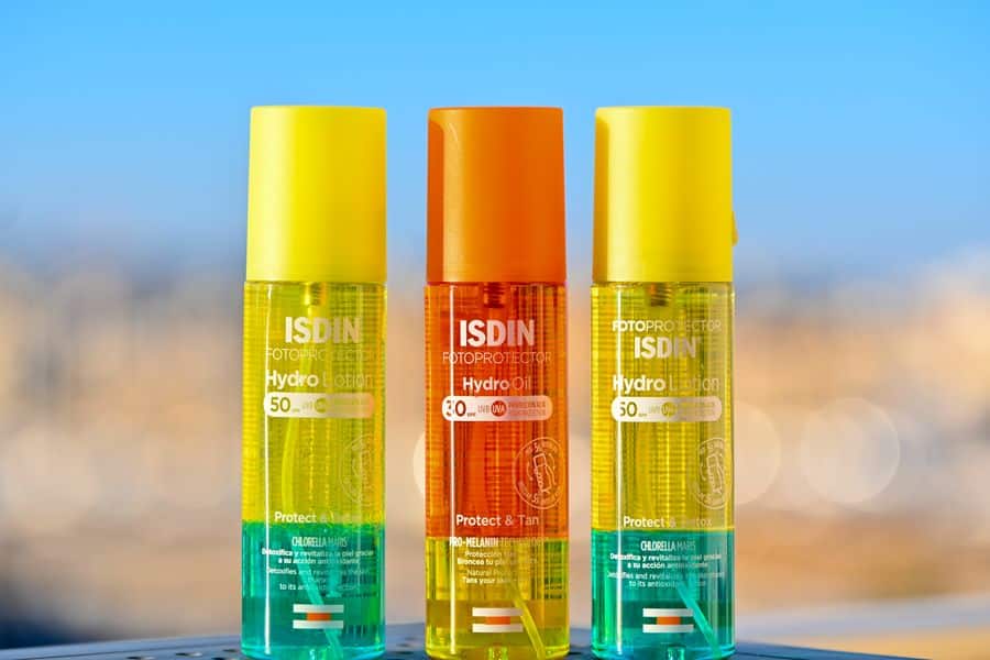 Protectores solares ISDIN variados