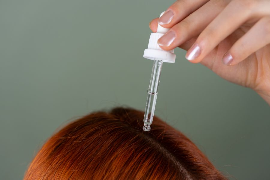 Sérum capilar para cuidado del cabello